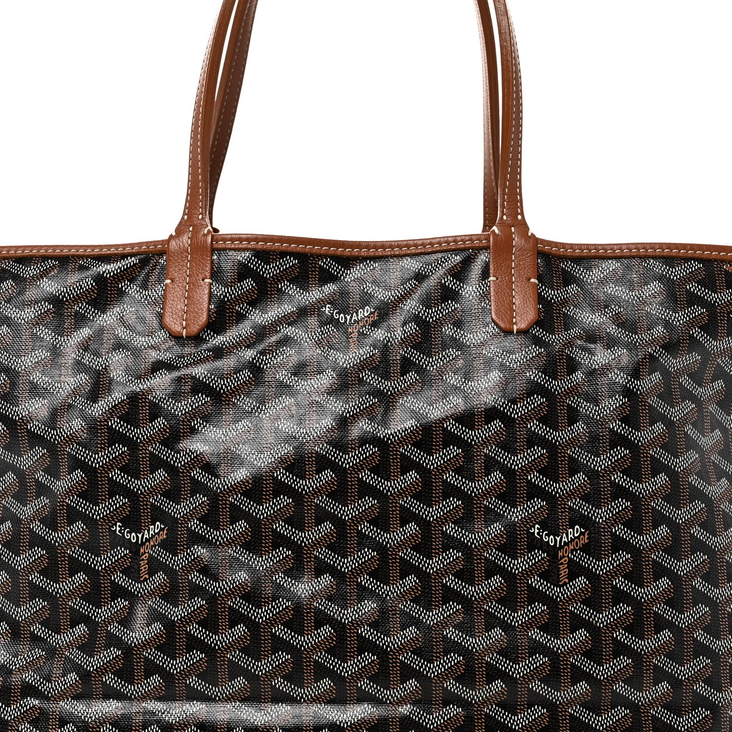 Goyardine Saint Louis PM Black Gold