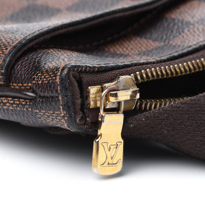 Louis Vuitton Damier Ebene Brooklyn Flat Pochette 15 of 17