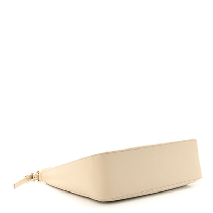 Givenchy Coated Canvas Logo 4G Embossed Small Moon Cut Out Shoulder Bag Natural Beige 4 of 12