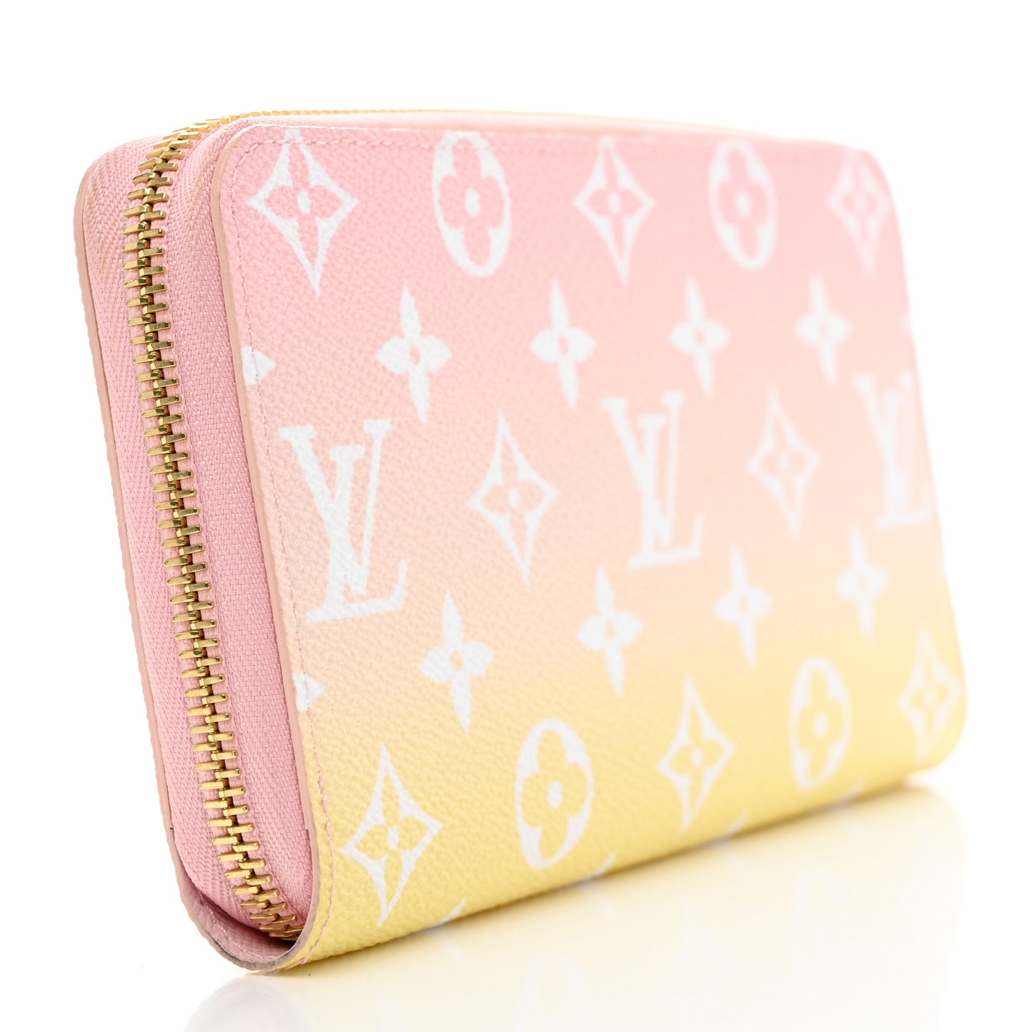 Monogram Giant By The Pool Zippy Wallet Light Pink