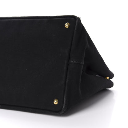 Prada Canapa Logo Tote Black 7 of 10