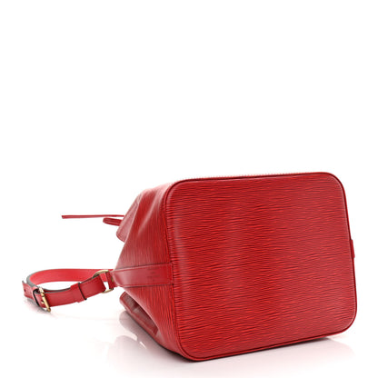 Louis Vuitton Epi Petit Noe Castillan Red 4 of 8