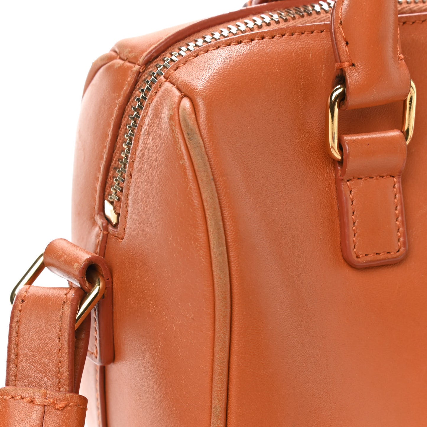 Lambskin Classic Duffle Toy Orange
