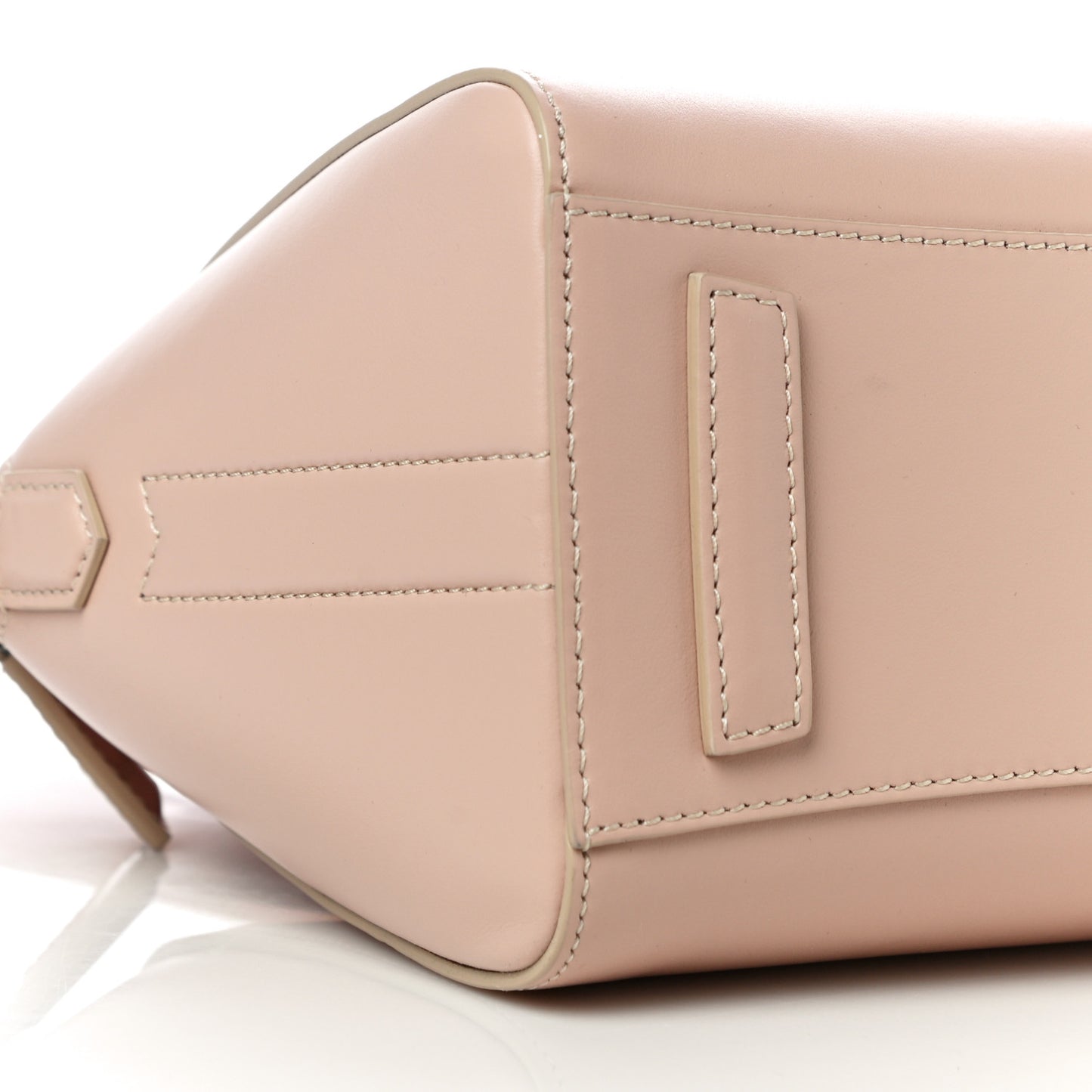 Metallic Calfskin Mini Antigona Light Pink