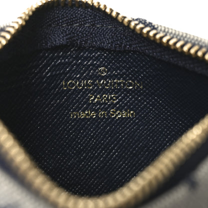 Louis Vuitton Mini Lin Key Pouch Blue 6 of 6