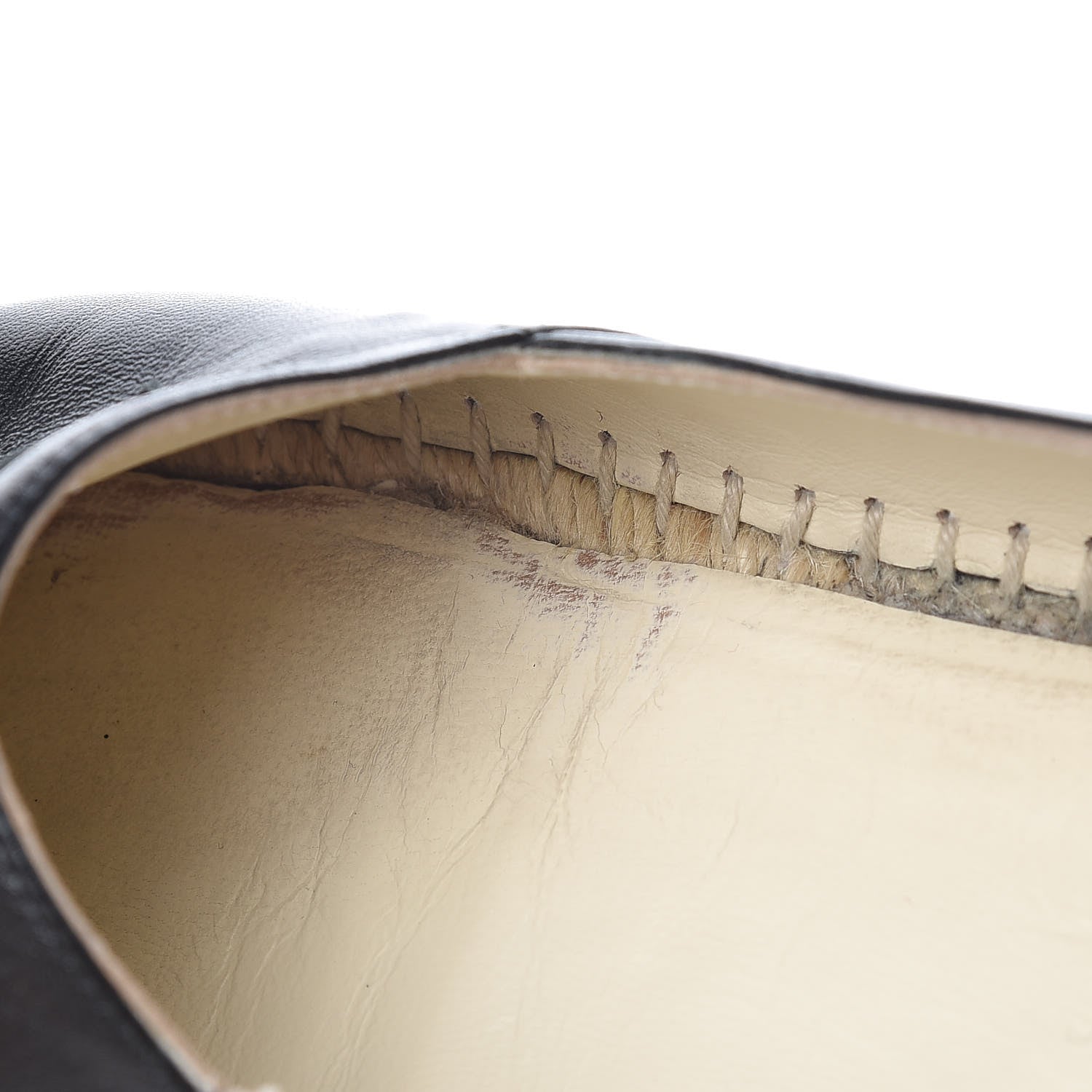 Chanel Lambskin CC Espadrilles 38 Black 11 of 14