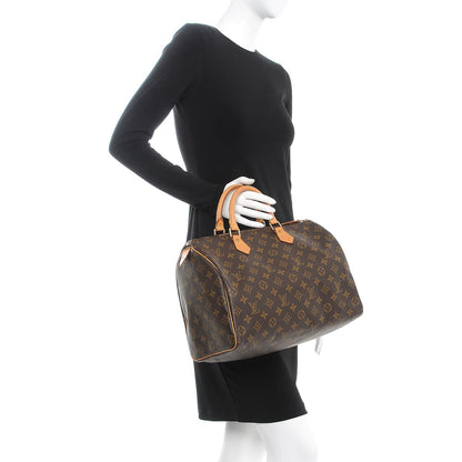 Louis Vuitton Monogram Speedy 35 2 of 12