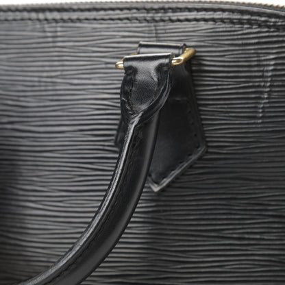 Louis Vuitton Epi Alma MM Black 17 of 18