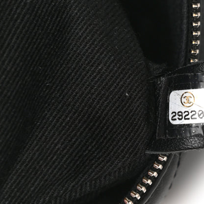 Chanel Lambskin Quilted Waist Belt Bag Black 8 of 14