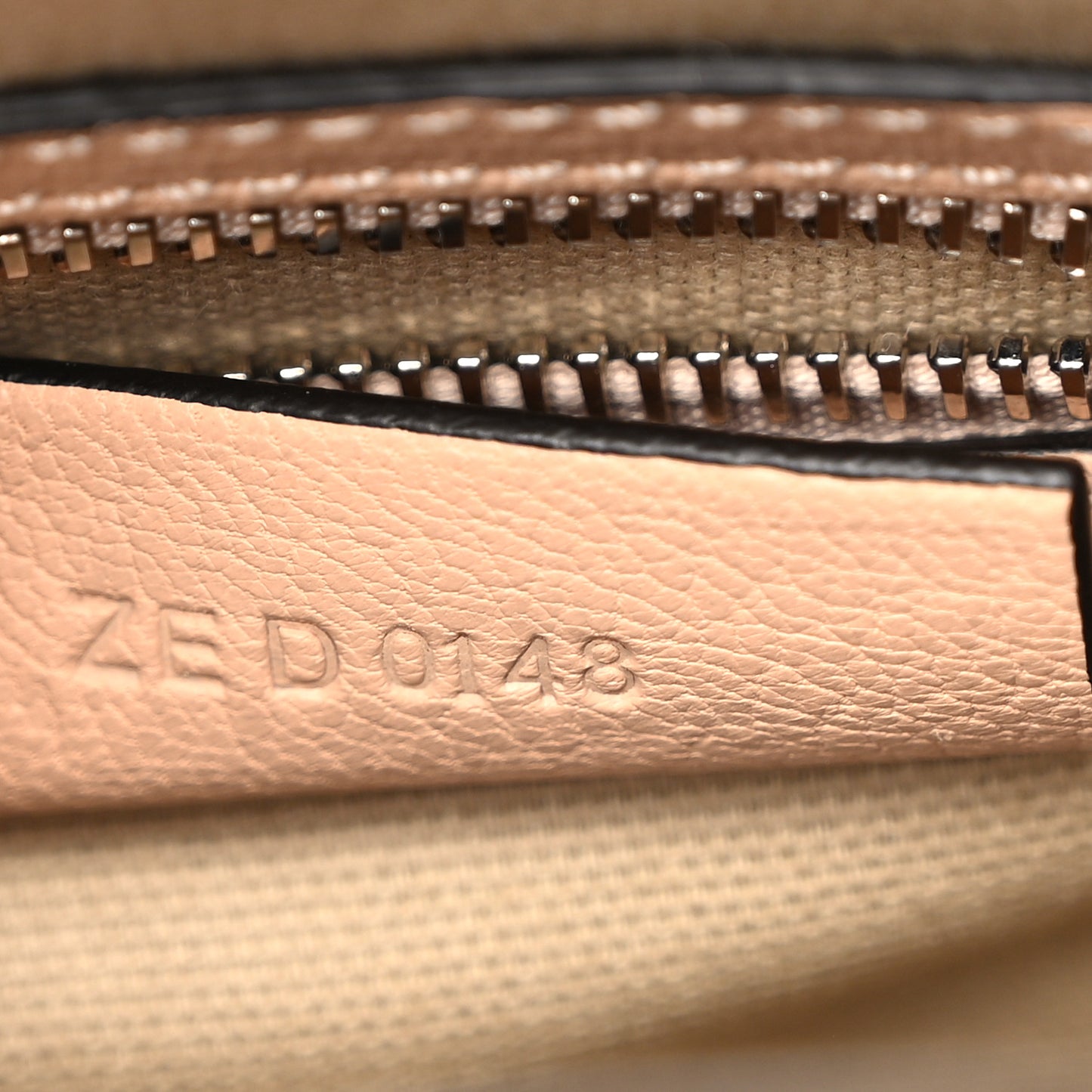 Sugar Goatskin Mini Antigona Powder