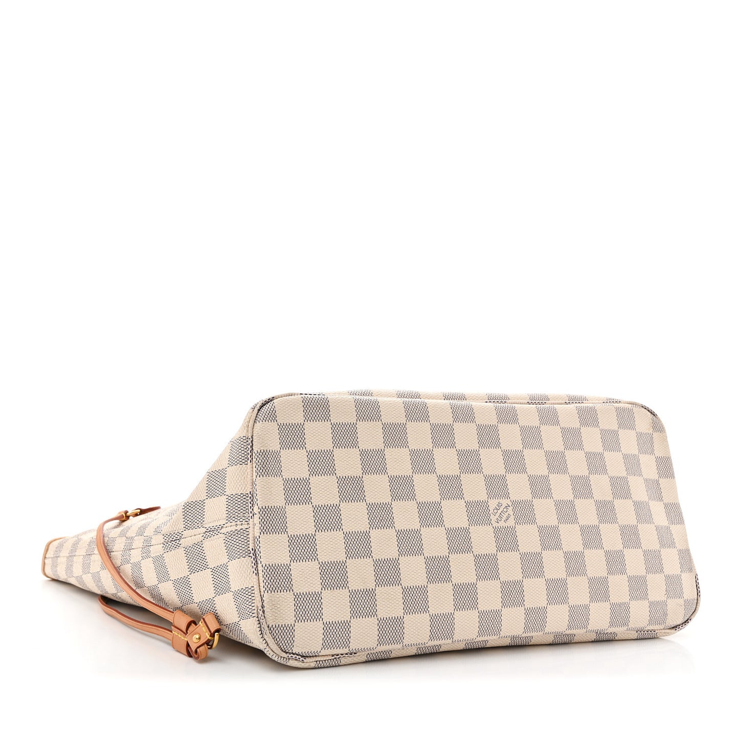 Damier Azur Neo Neverfull MM Rose Ballerine