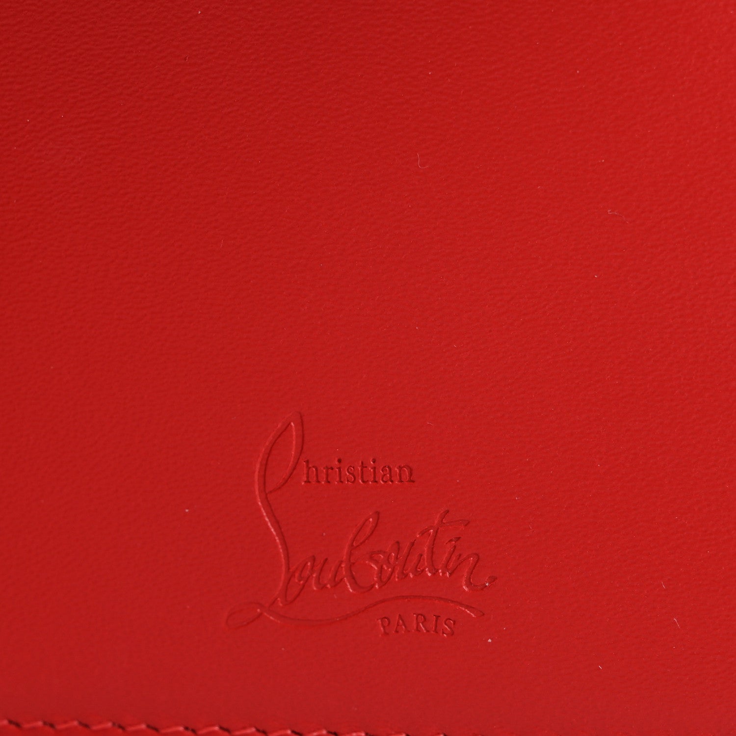 Christian Louboutin Calfskin Paloma Wallet Black 6 of 8