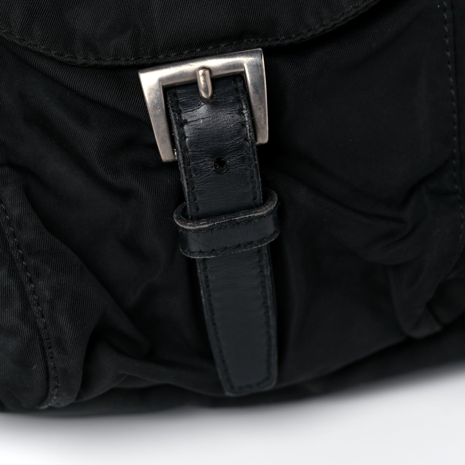 Prada Nylon Vela Medium Backpack Black 11 of 25