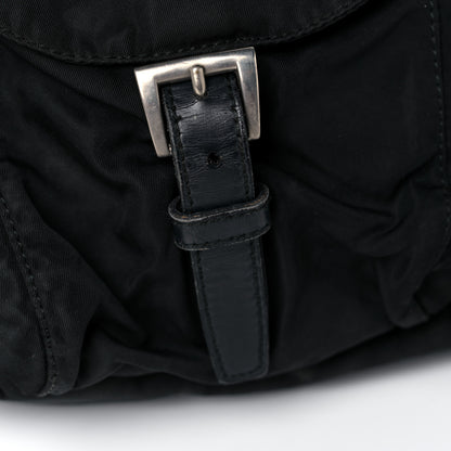 Prada Nylon Vela Medium Backpack Black 11 of 25