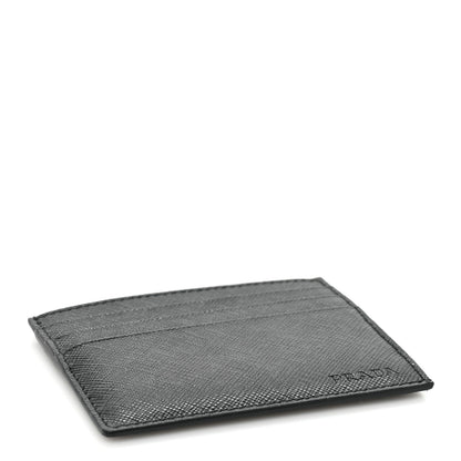 Prada Saffiano Card Holder Black 4 of 10