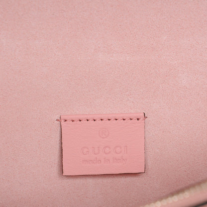 Gucci GG Supreme Monogram Suede Crystal Small Dionysus Shoulder Bag Beige Ebony Light Peonia 6 of 8