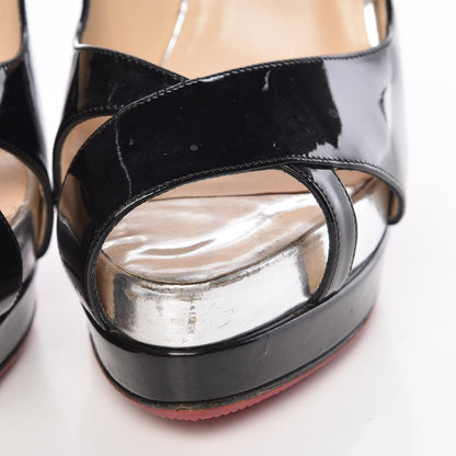 Christian Louboutin Patent Soso 100 Pumps 38.5 Black 12 of 18