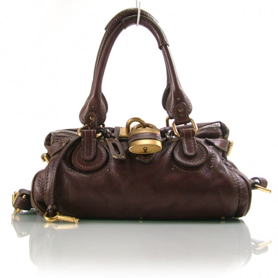 Chloe Leather Paddington Chocolat 1 of 12