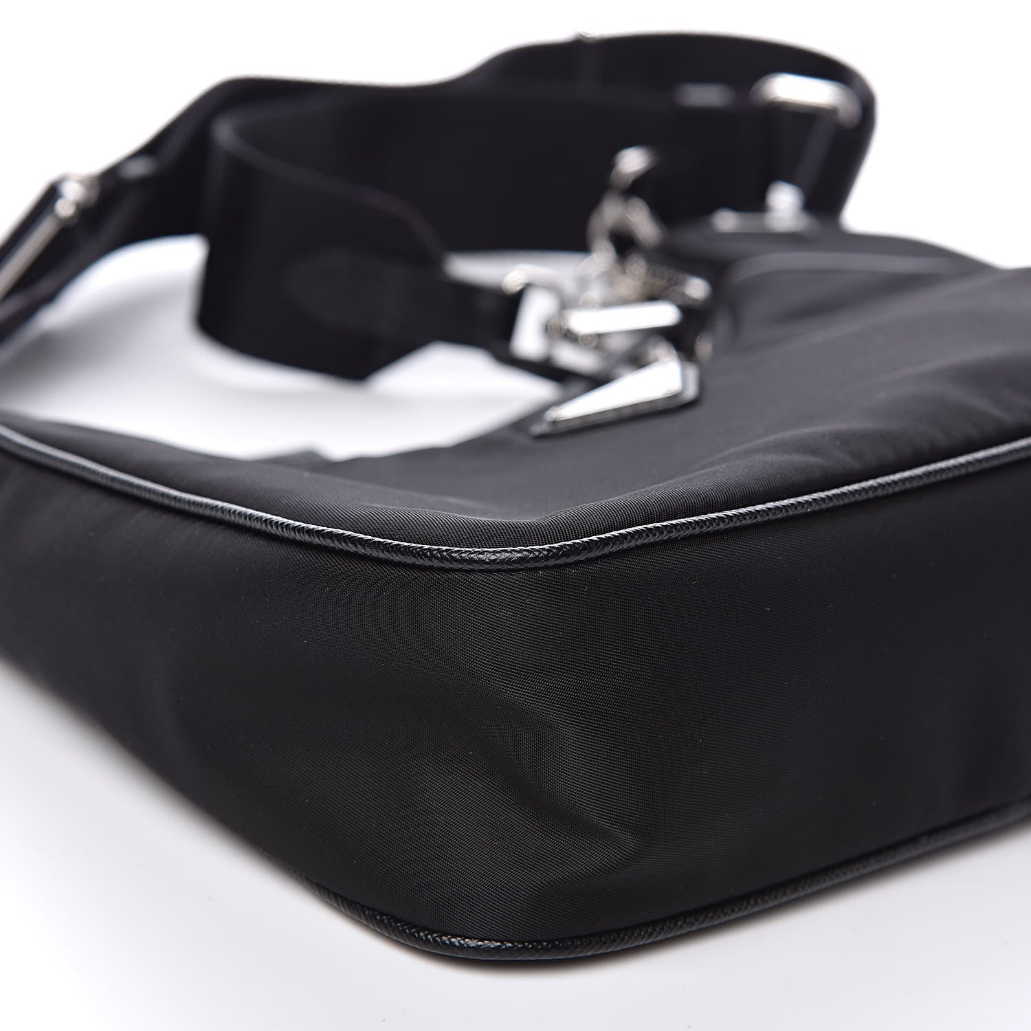 Prada Nylon Re-Edition 2005 Shoulder Bag Black 8 of 9