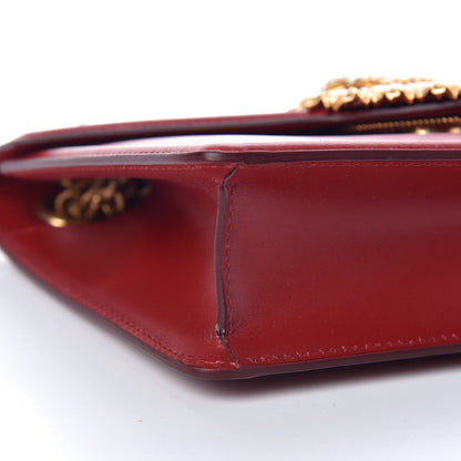 Dolce & Gabbana Smooth Calfskin Medium Devotion Crossbody Bag Poppy Red 5 of 8