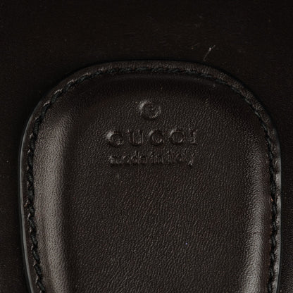 Gucci Monogram Margaux Calfskin Medium Emily Hobo Beige Ebony Cocoa 5 of 8