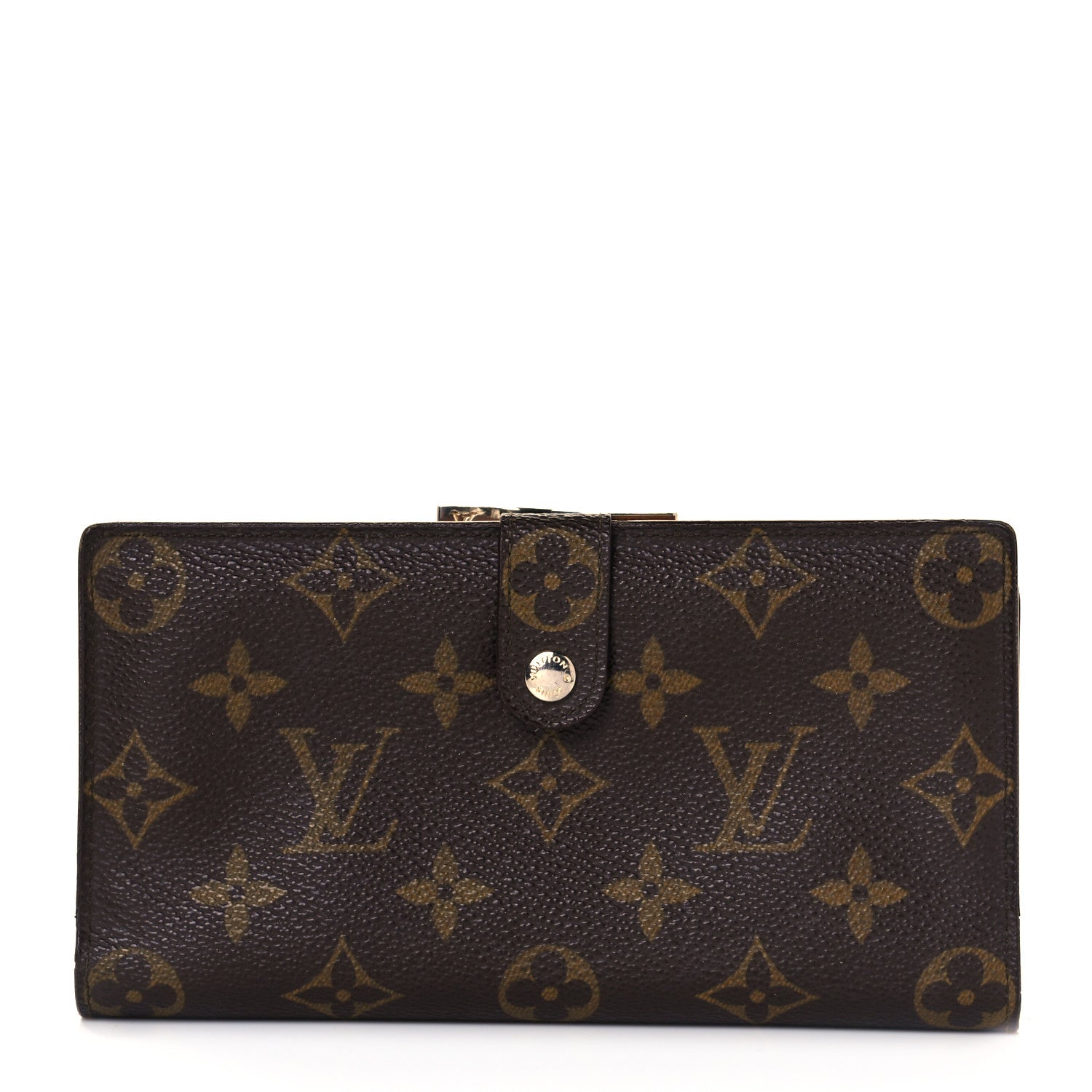 Louis Vuitton Monogram Continental French Purse Wallet 1 of 11