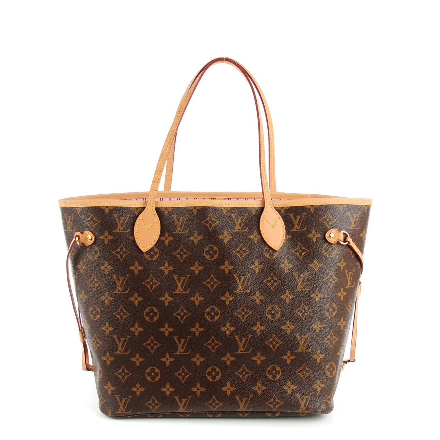 Monogram Neverfull MM Rose Ballerine