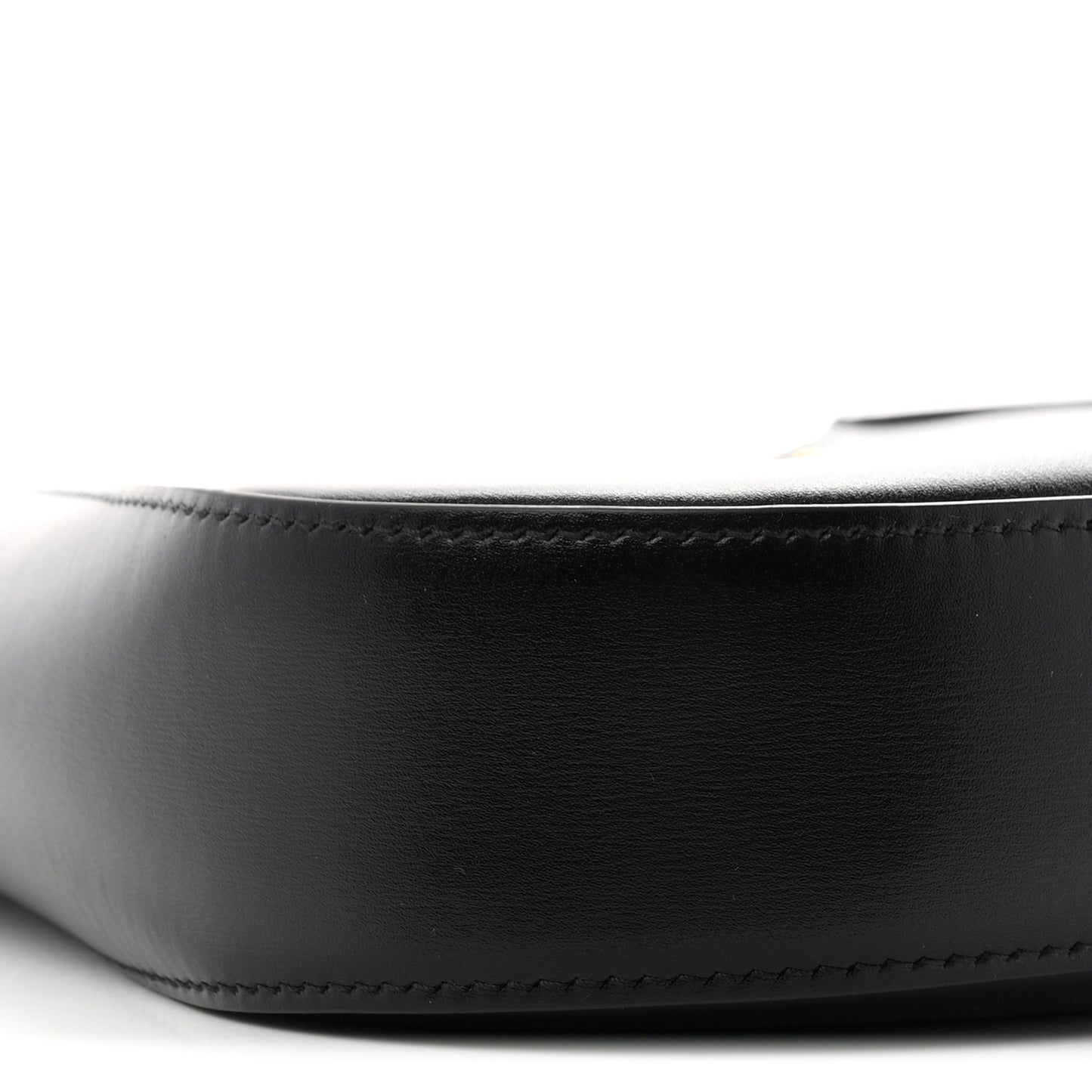 Box Calfskin Shoulder Bag Black
