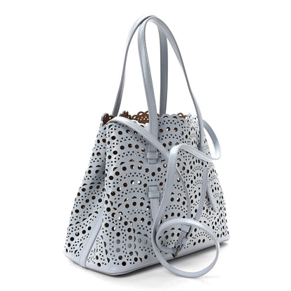 Alaia Calfskin Vienne Wave Mina 25 Bag Nuage 4 of 11