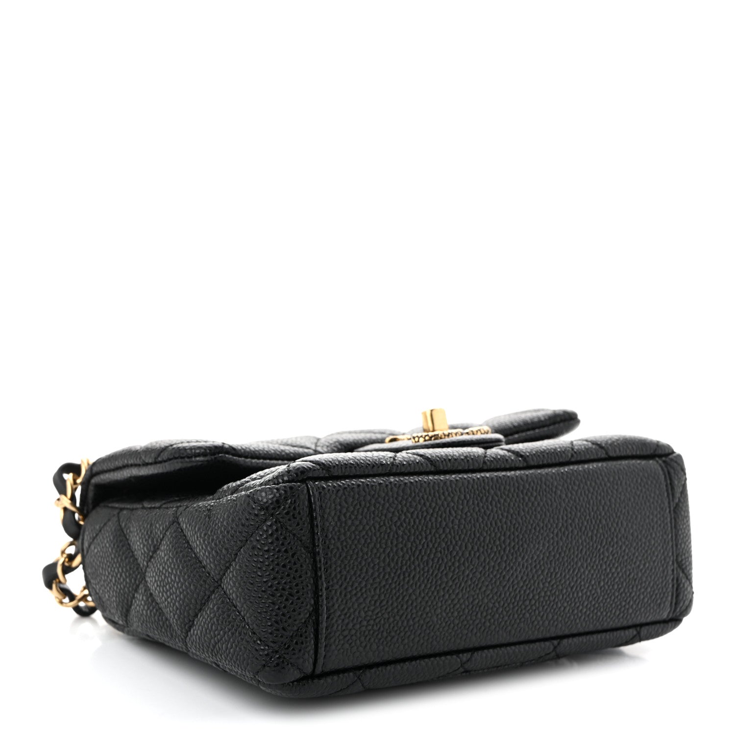 Chanel Grained Lambskin Quilted Mini Flap Black 4 of 11