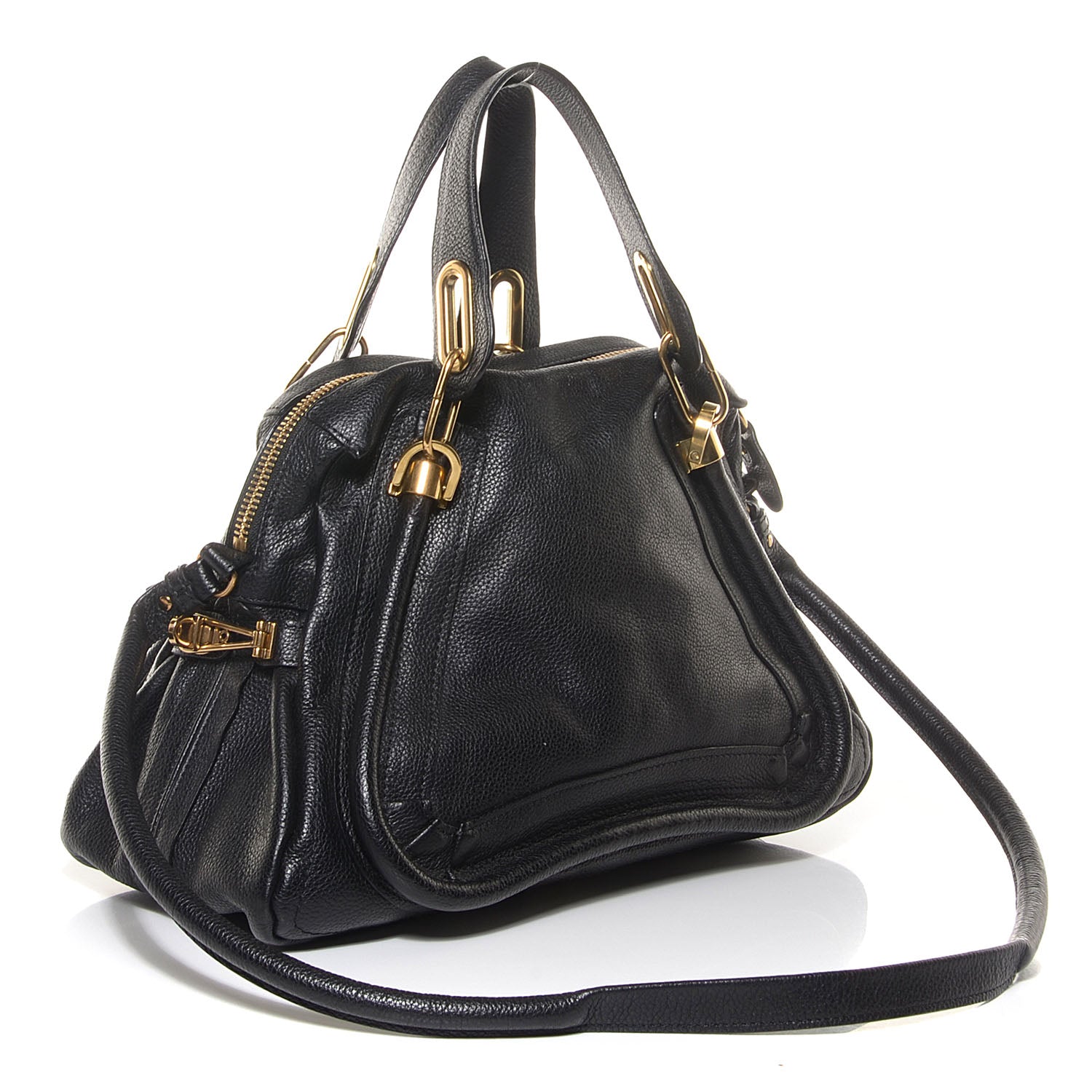 Chloe Calfskin Medium Paraty Black 3 of 9