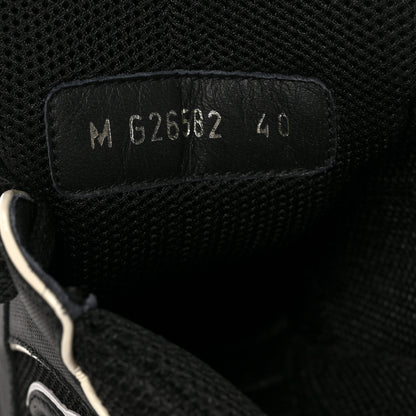 Chanel Toile Suede Calfskin CC Sneakers 40 Black White 8 of 8
