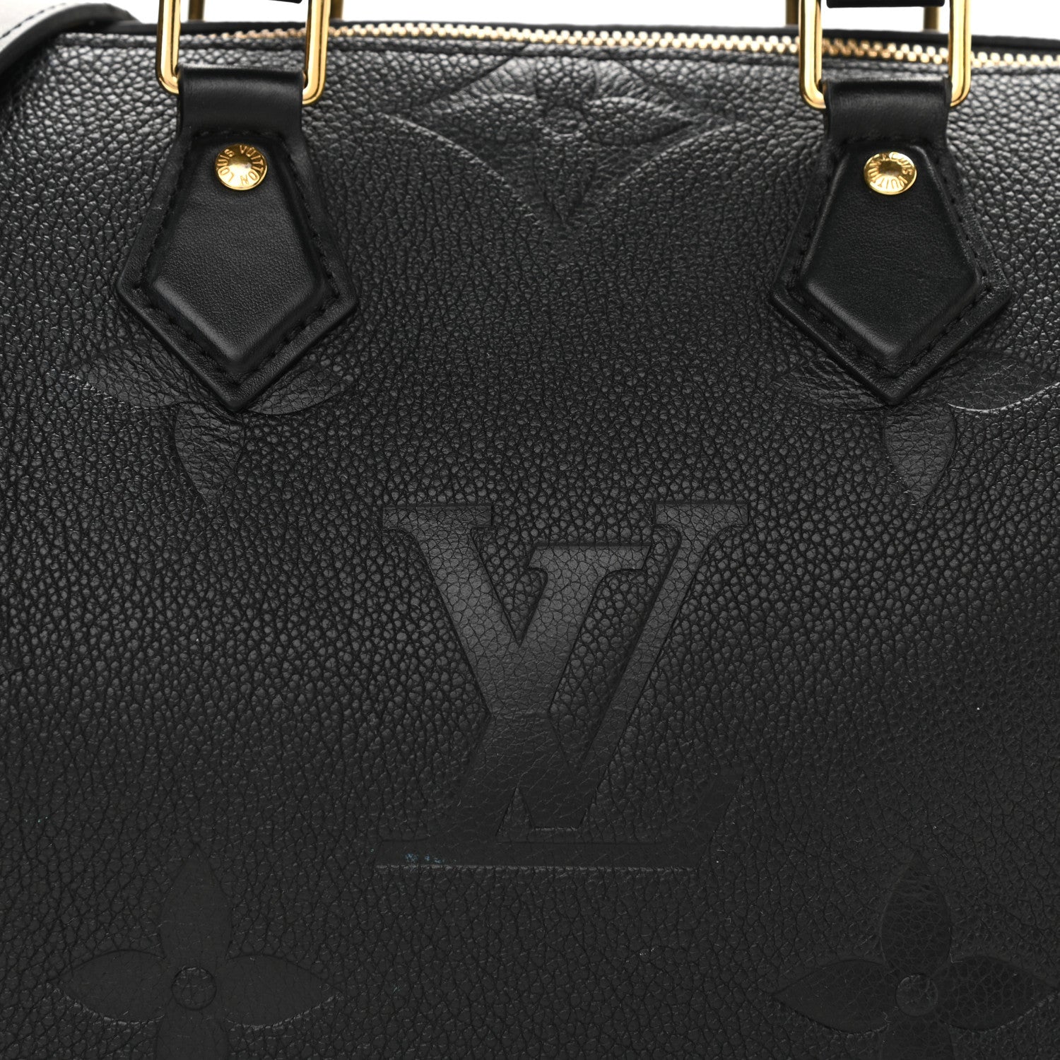Louis Vuitton Empreinte Monogram Giant Wild At Heart Speedy Bandouliere 25 Black 7 of 10