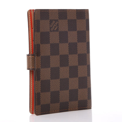 Louis Vuitton Damier Ebene Trunks and Bags Small Ring Agenda 3 of 7