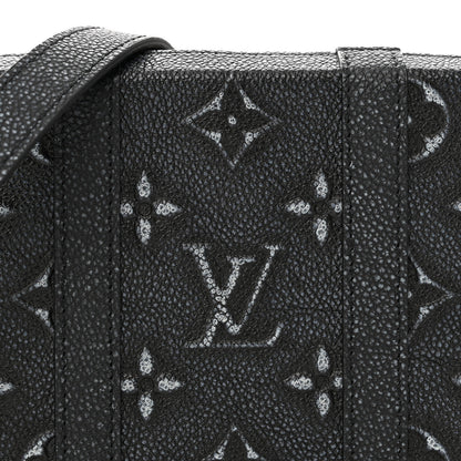 Louis Vuitton Faded Calfskin Monogram Soft Trunk Wallet Charcoal 7 of 10