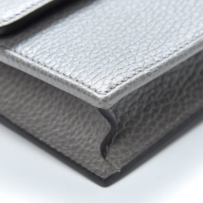 Gucci Dollar Calfskin Interlocking G Chain Wallet Loess 9 of 13