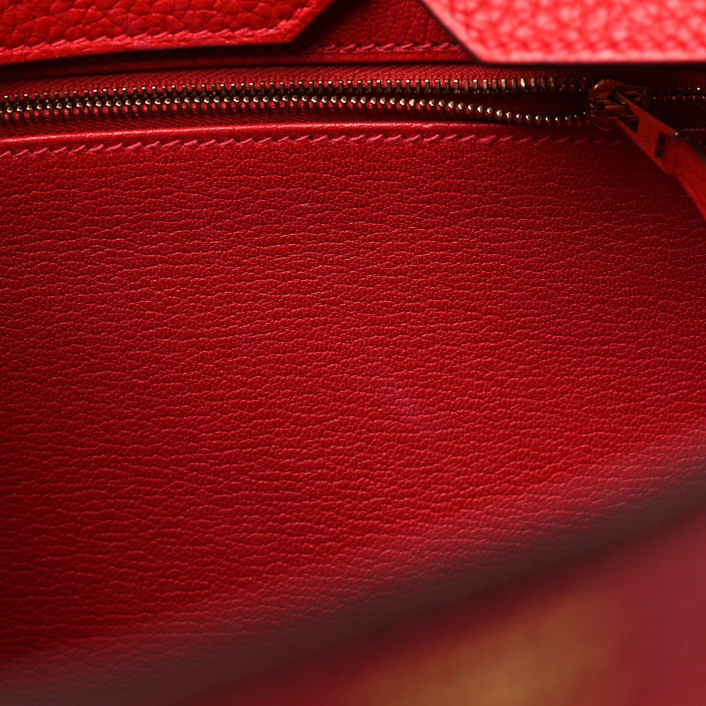 Togo Birkin 35 Rouge Casaque