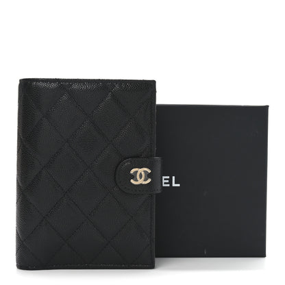 Chanel Caviar Quilted Passport Holder Black 8 of 8