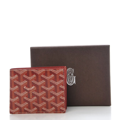 Goyard Goyardine Bifold Victoire PM Wallet Red 8 of 8