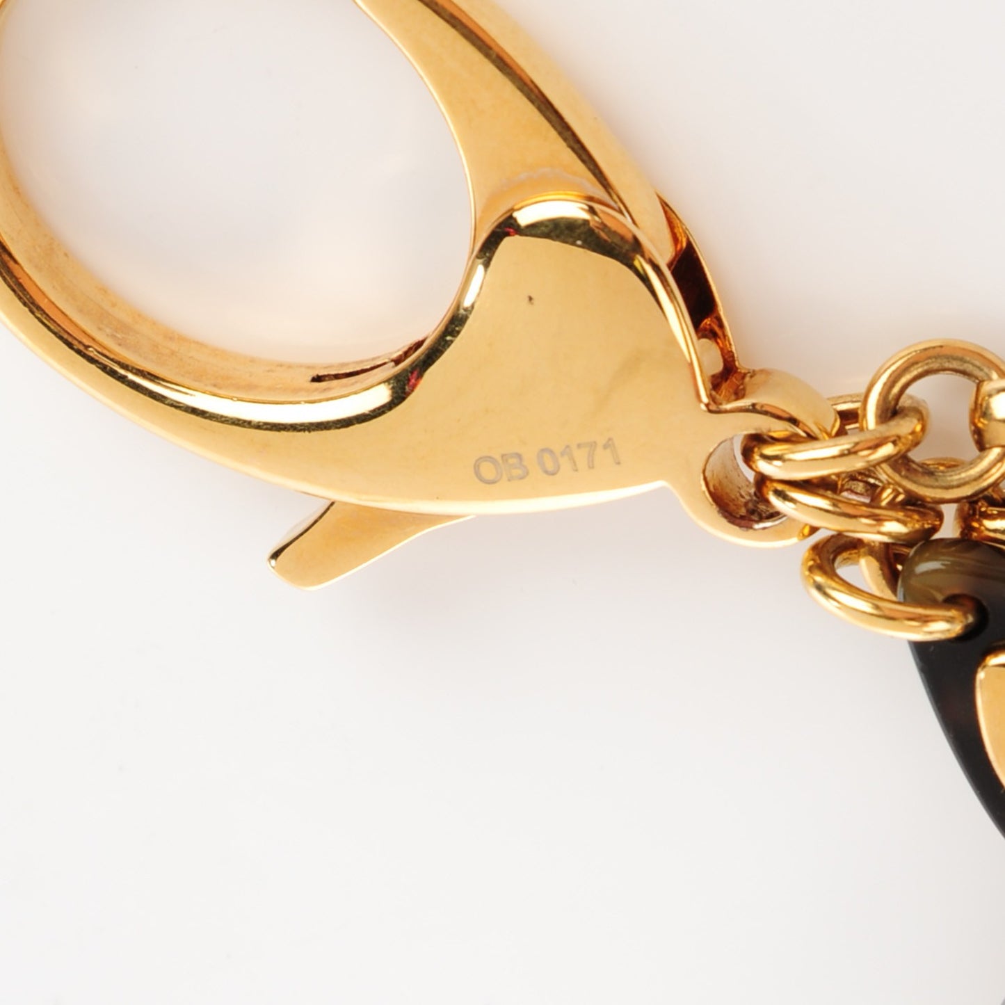 Insolence Bag Charm Ecaille