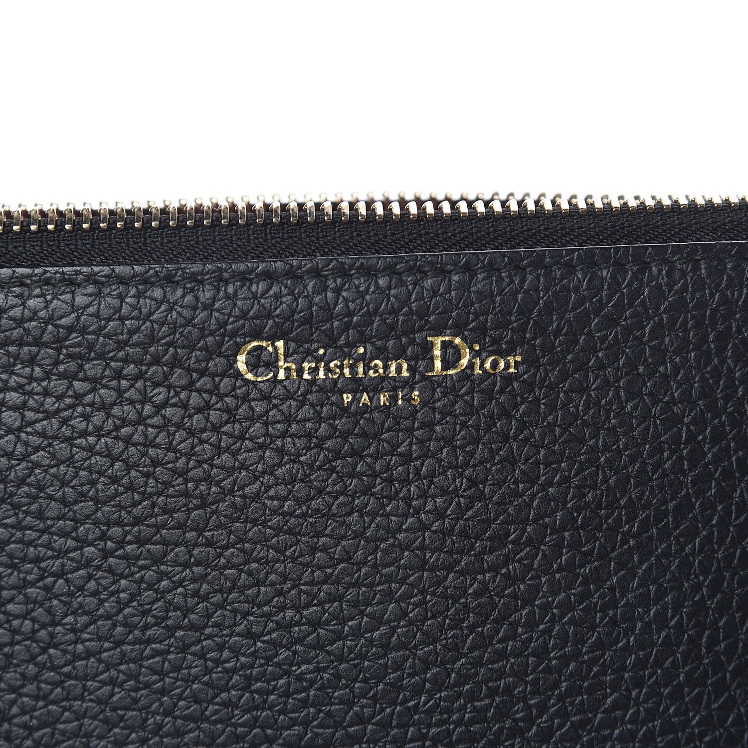Christian Dior Bullcalf Diorissimo Pouch Black 7 of 11