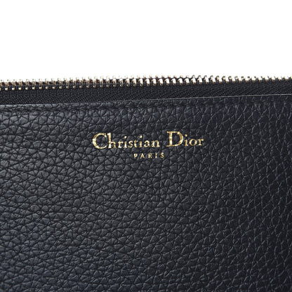 Christian Dior Bullcalf Diorissimo Pouch Black 7 of 11