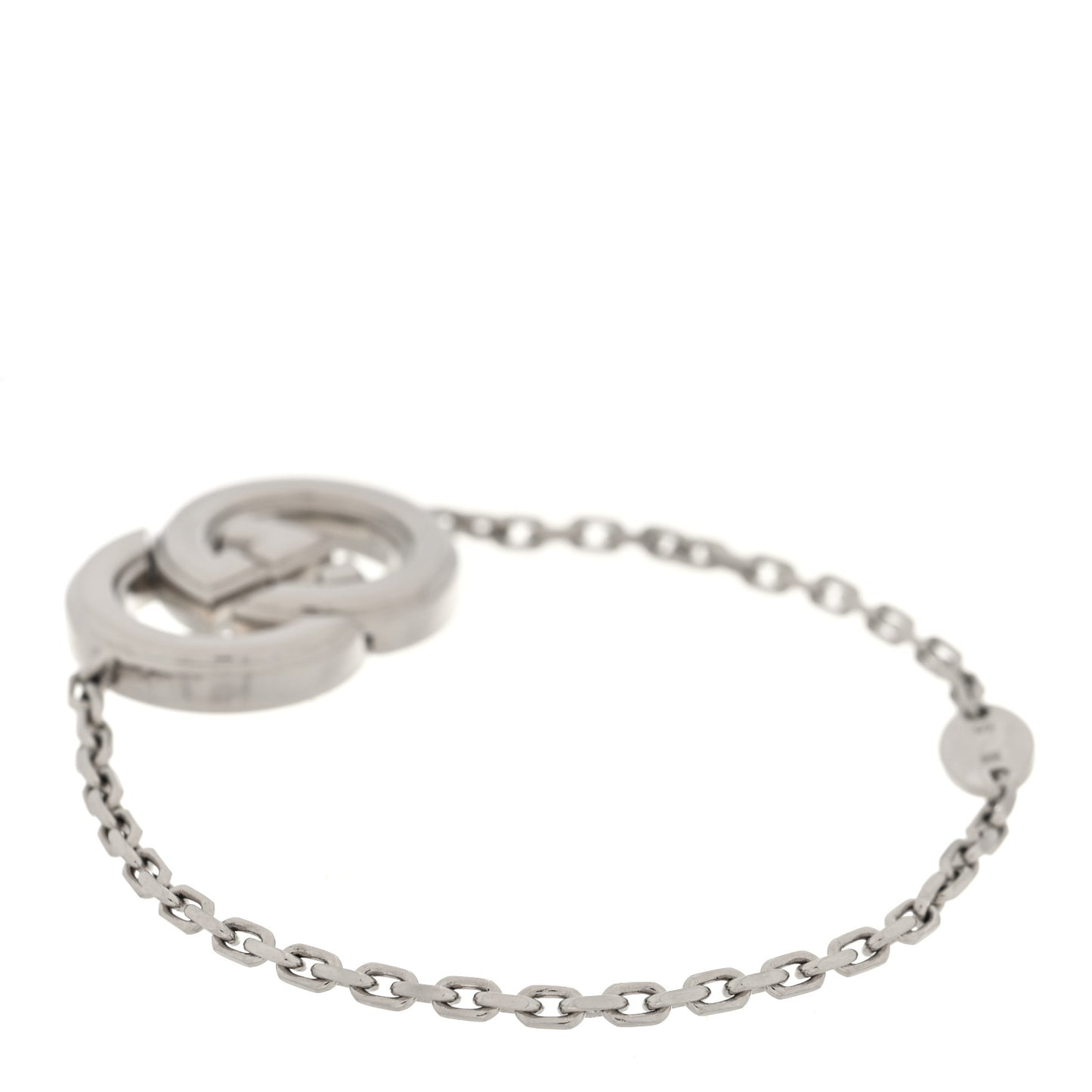 Silver Interlocking GG Bracelet S