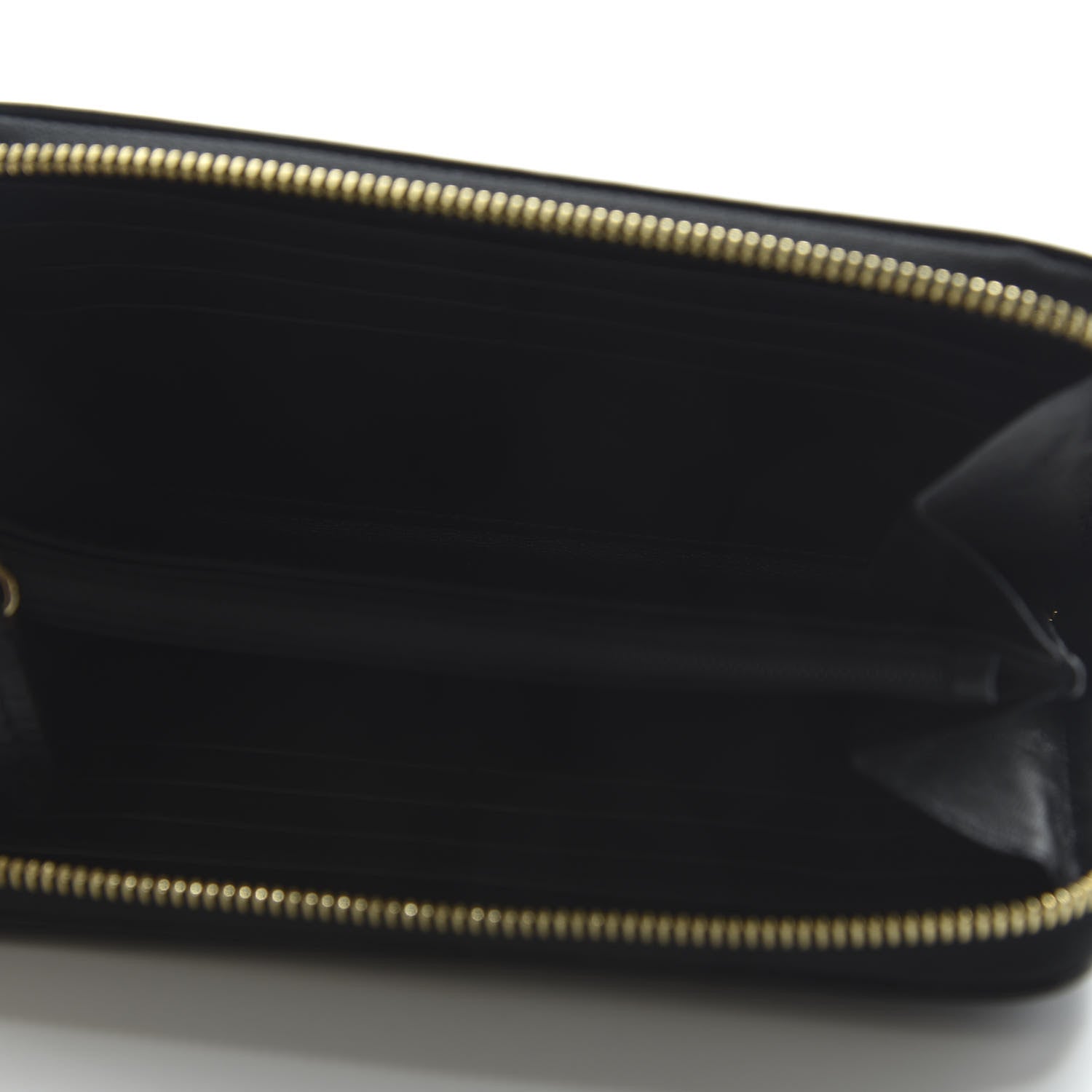 Burberry House Check Bridle Calfskin Ziggy Zip Around Wallet Black 5 of 9