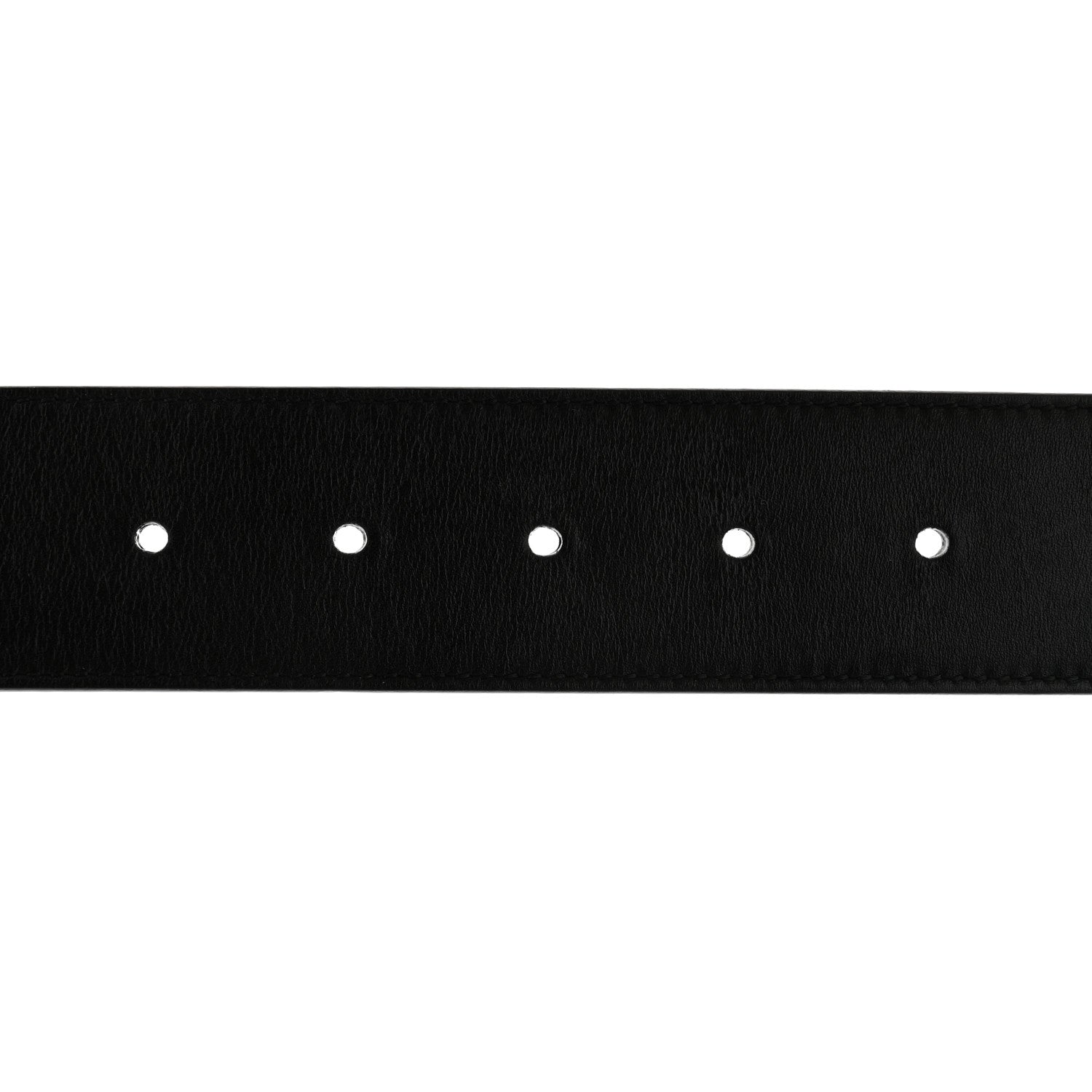 Gucci Calfskin Double G 40mm Belt 80 32 Black 3 of 5
