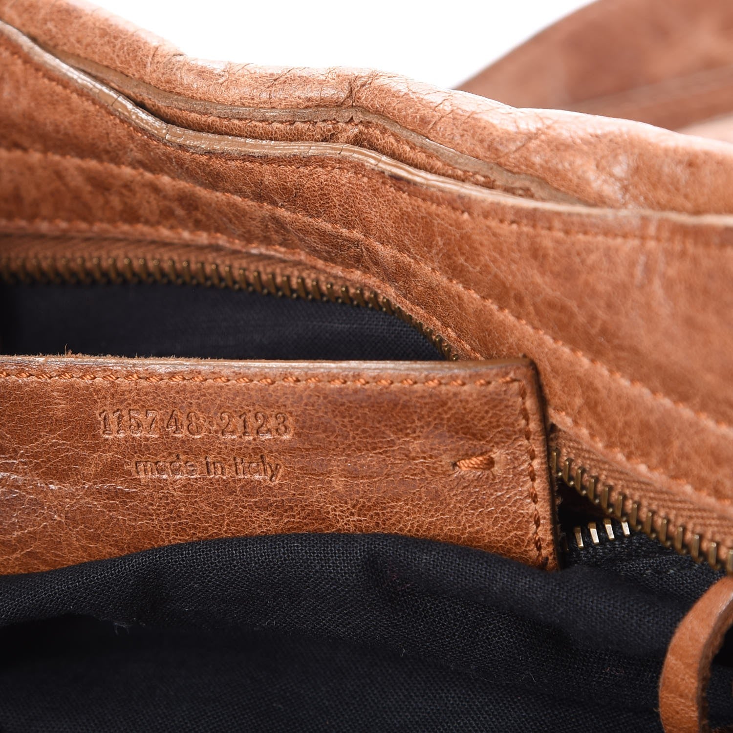 Balenciaga Chevre Classic Hardware City Cognac 8 of 20