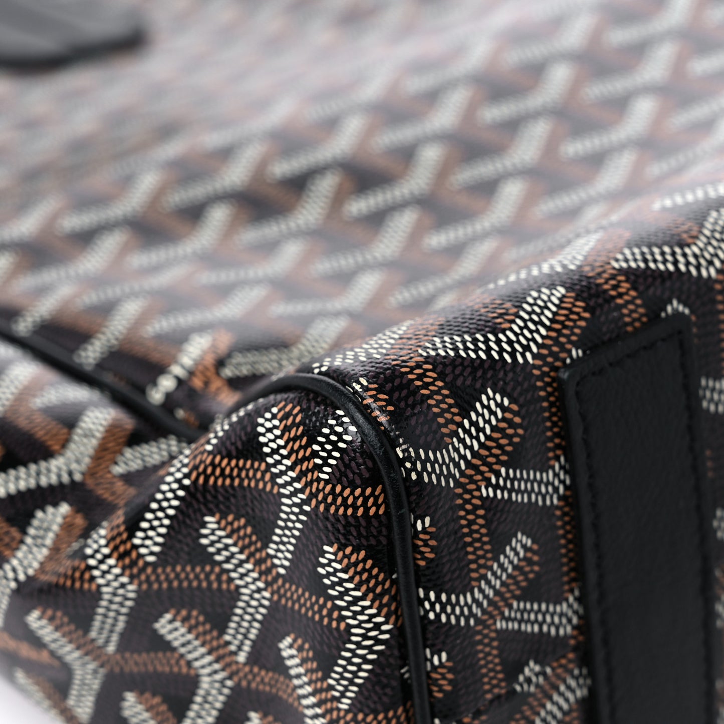 Goyardine Voltaire III Tote Black