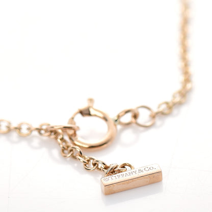 Tiffany 18K Rose Gold Diamond Mini T Smile Bracelet 5 of 5
