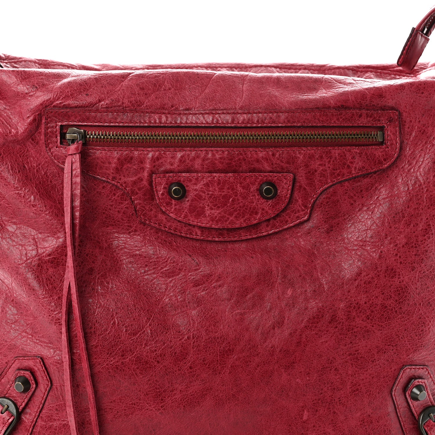 Balenciaga Agneau Classic Hardware Day Hobo Pourpre 8 of 11