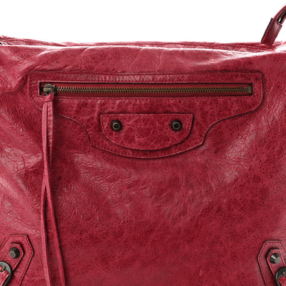 Balenciaga Agneau Classic Hardware Day Hobo Pourpre 8 of 11